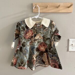 2T vintage floral dress